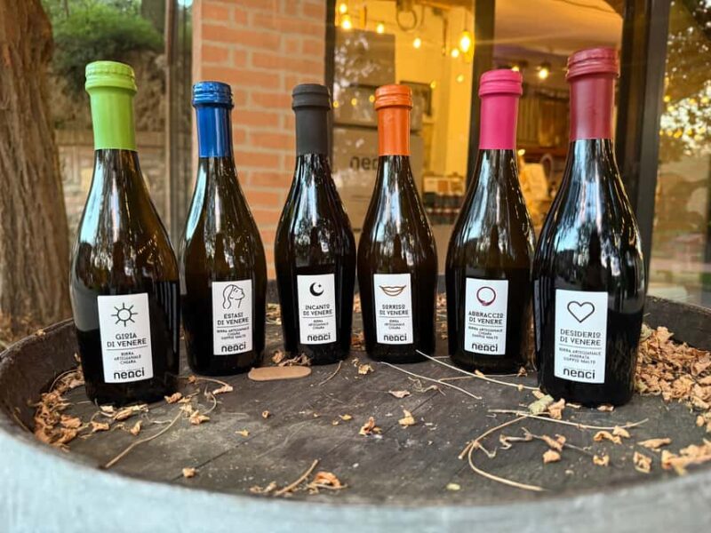 Tasting 6 craft beers and a Tuscan platter in Chiusi - Key Points