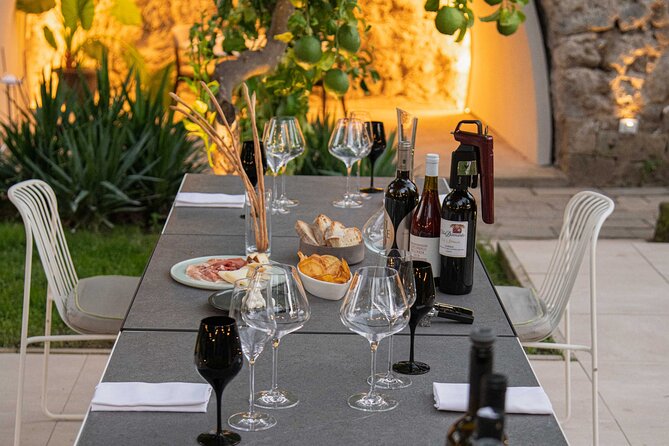 Tasting of 5 Wines with Typical Products in Sorrento - The Garden Setting and Its Charm