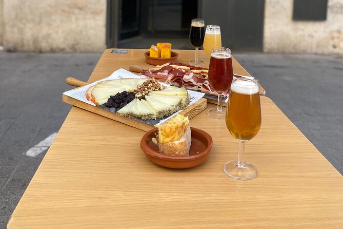 Tasting of craft beers and tapas - Starting Point at Olhops: The Heart of Valencia’s Craft Beer Scene