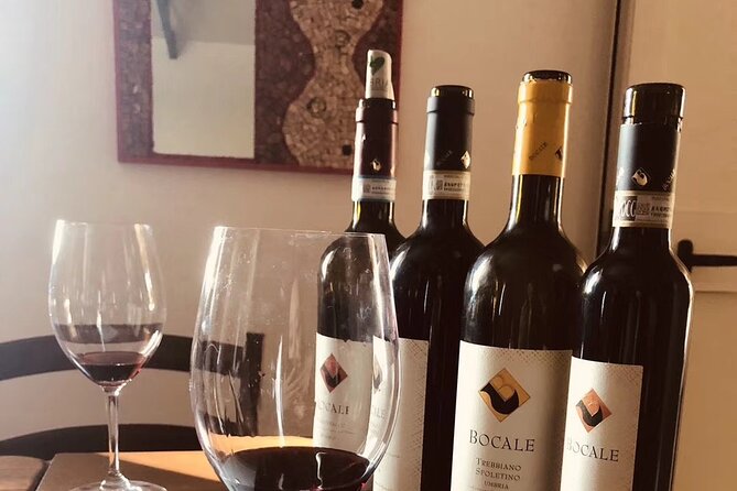 Tasting Selection of 4 wines in Montefalco - The Personal Touch of the Bocale Host