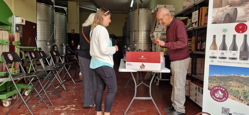 tasting wines in the vineyards with hotel pickup hotel - Tasting the Wines of DO Montsant in a Scenic Setting