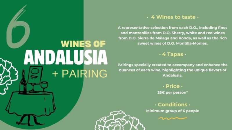 Tasting: Wines of Andalusia and Pairing - Key Points