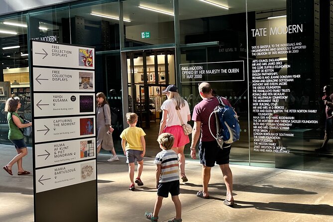 Tate Modern Art Gallery Private Guided Tour for Kids & Families in London - Engaging Kids with Games and Activities During the Visit