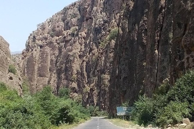 Tatev,Shaki(waterfall),Noravank,Wine tasting,Khor Virap - Noravank Monastery: Pink Rocks and Mountain Cliffs