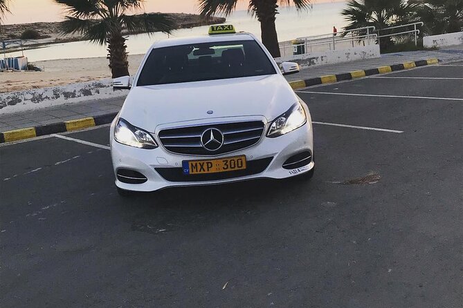 Taxi transfer from LCA airport to Ayia Napa or Ayia Napa to LCA airport - Vtaxis: A Trusted Name with Positive Reviews