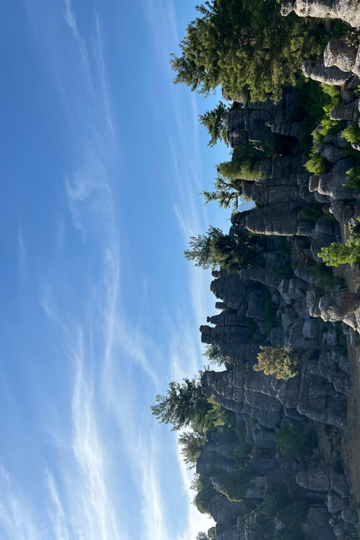 Tazi Canyon-Selge Antique City and Devil's Stones from Side - Discovering the Ancient City of Selge in the Taurus Mountains