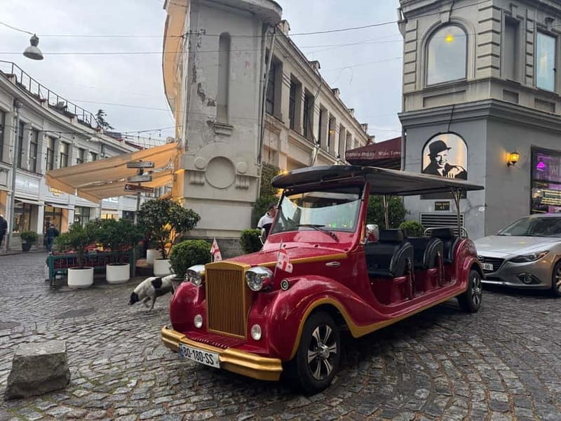 Tbilisi: 45-Minute City Tour by Retro Bus - Exploring the Landmarks: Sulfur Baths and Bridge of Peace