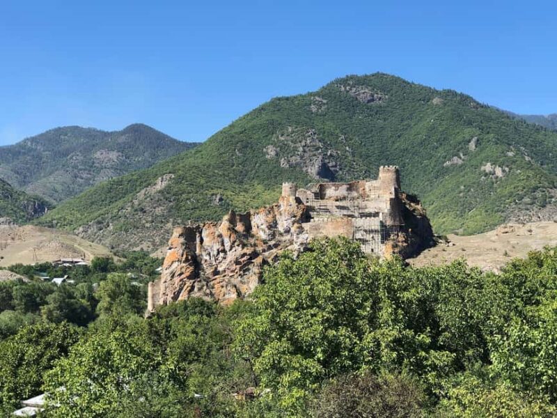 Tbilisi: Atskuri, Vardzia, Rabati, & Borjomi Full-Day Tour - Visiting Atskuri Fortress for Breathtaking Views