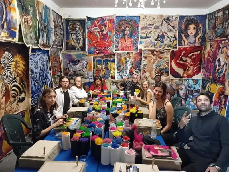 Tbilisi: Felting Art & Wool Craft at Local Workshop - What’s Included in the Workshop