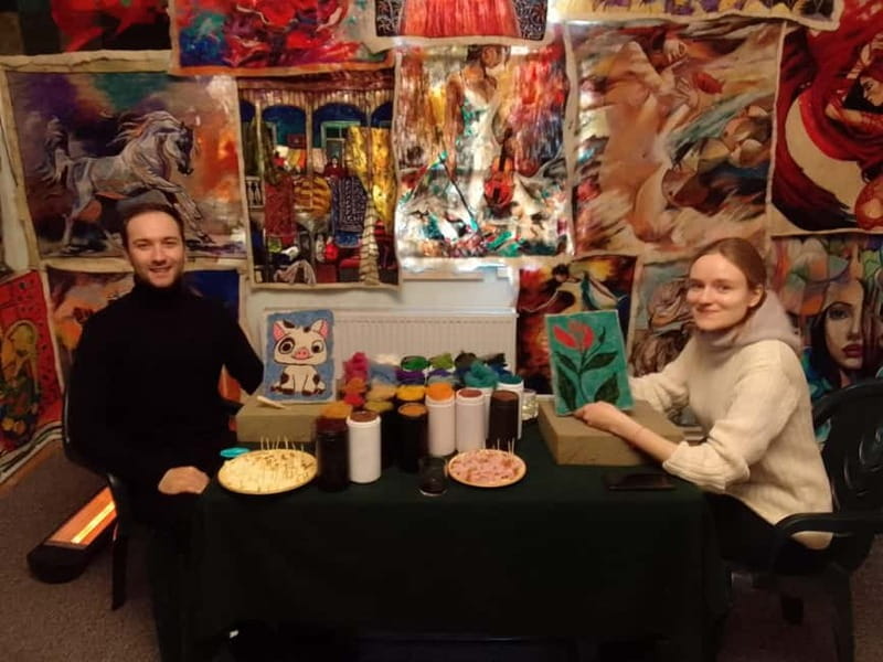 Tbilisi: Felting Art & Wool Craft at Local Workshop - The Small Group Experience and Languages Offered
