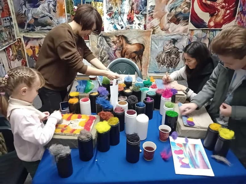 Tbilisi: Felting Art & Wool Craft at Local Workshop - The Experience Provider: Tour Space Georgia GMBH