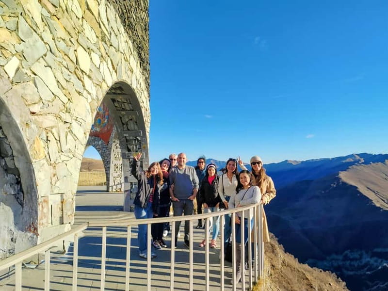 Tbilisi: Gudauri and Kazbegi Day Trip Including 4WD - The Friendship Monument and Mountain Activities in Gudauri