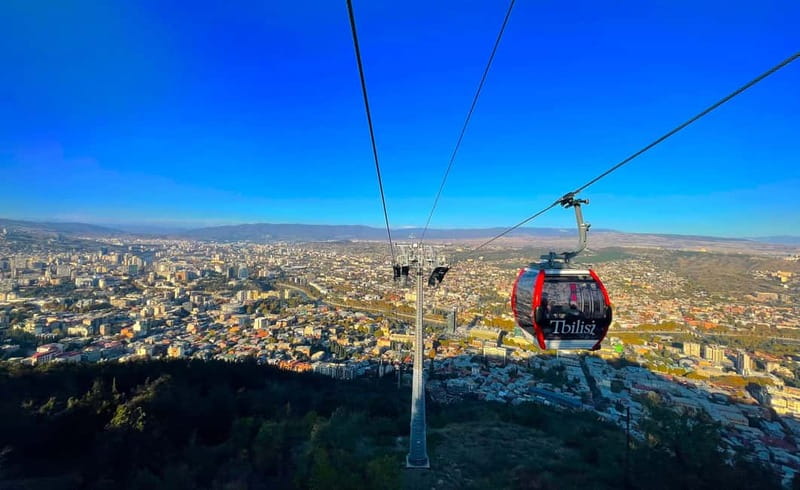Tbilisi: New City Guided Tour with Mtatsminda Cable Car Ride - Key Points