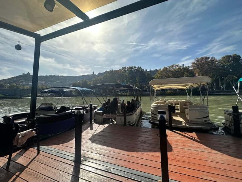 Tbilisi: River Sightseeing Boat Ride with Welcome Drink - The Friendly Greeter and Atmosphere Aboard