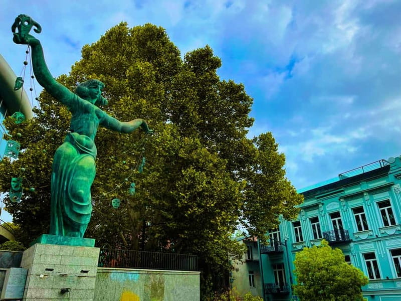 Tbilisi: Walking Tour of Main Highlights With Food & Wine - Starting at Café Stamba: A Modern Welcome to Tbilisi