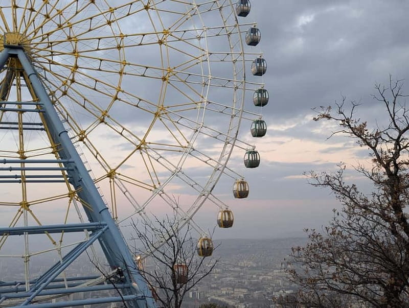 Tbilisi:New cable car, Mtatsminda with Lagidze water Tasting - Panoramic Views from Mtatsminda Park