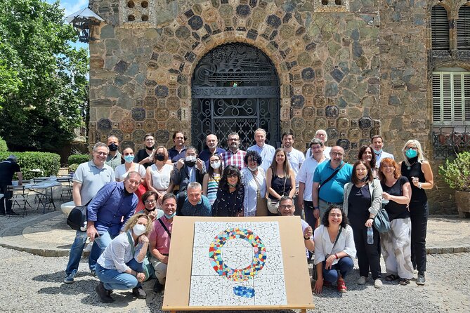 Teambuilding Barcelona: Create the logo of your company in mosaic - Practical Details: Booking, Group Sizes, and Cancellation Policy