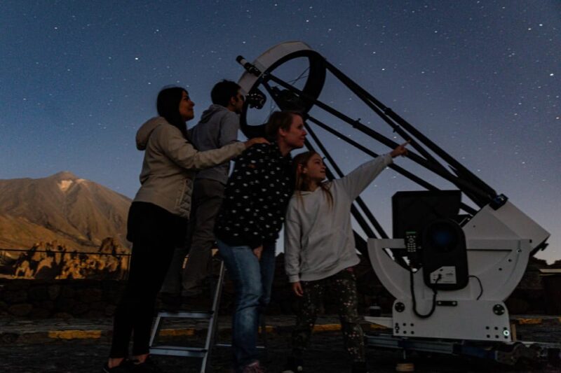 Teide National Park: Guided Large Telescope Stargazing Tour - Discover the Largest Private Telescope in Tenerife