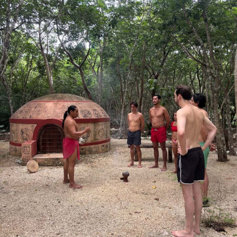 Temazcal and Cenote in Valladolid - The Authentic Temazcal Ritual in the Mayan Jungle