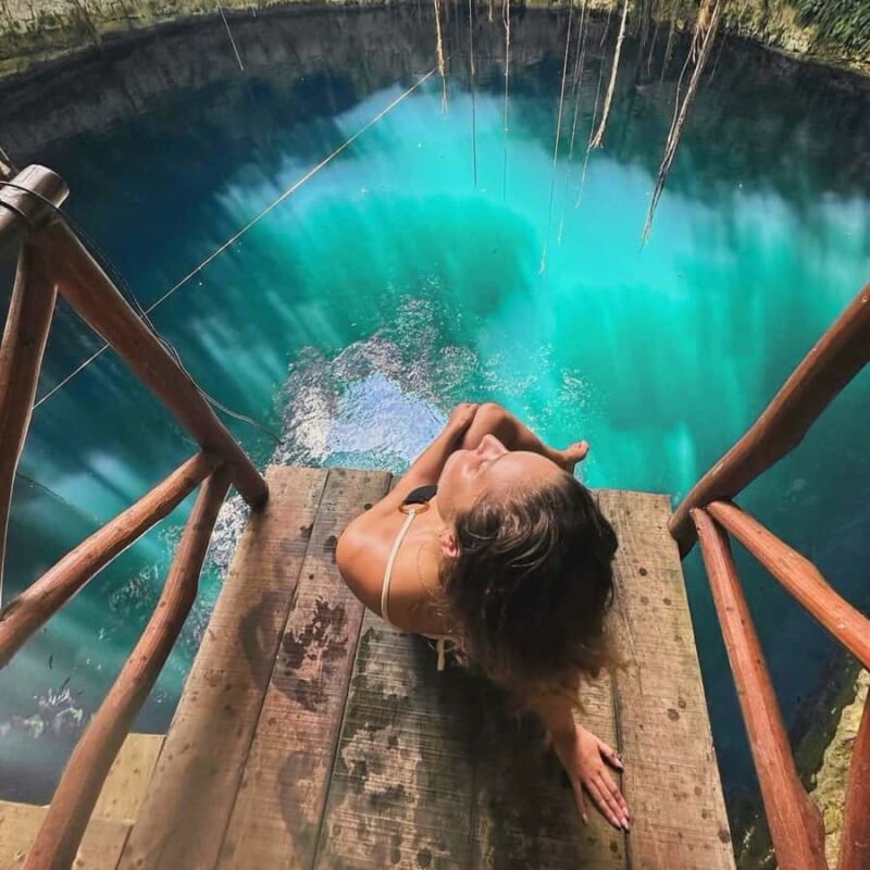 Temazcal and Cenote in Valladolid - Refreshing Access to the Private Cenote