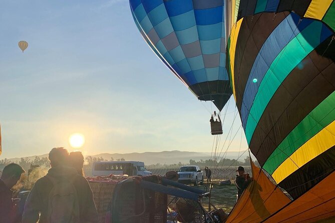 Temecula Private Hot Air Balloon Flight for up to 4 People - Key Points