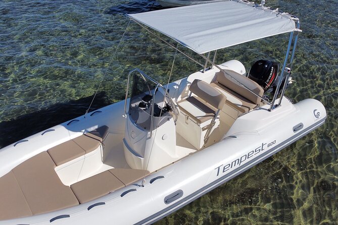 Tempest 600 Hair Rental in the Baunei Coast (max. 8 pax) - The Practical Capelli Tempest 600 Dinghy: A No-License-Required Boat