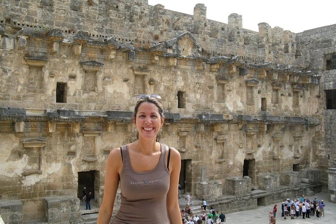 Temple of Apollo, Aspendos and Manavgat Waterfalls Day Tour from Alanya - The Aspendos Bridge, Greek Amphitheater, and Monumental Fountain