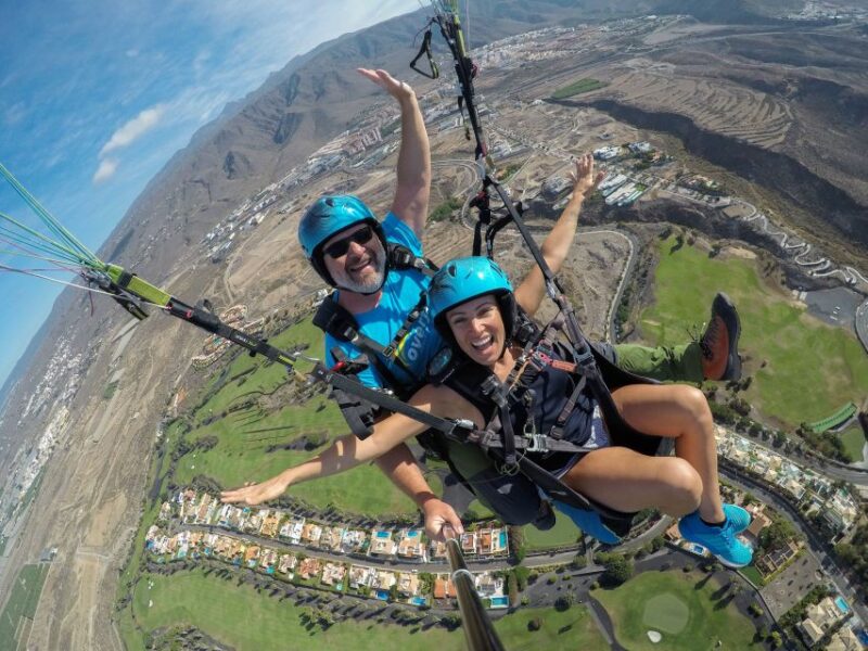 Tenerife: Acrobatic Paragliding Tandem Flight - The Safe and Professional Team of Overfly Tenerife