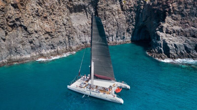 Tenerife: Catamaran Cruise with Brunch and Unlimited Drinks - Scenic Coastline and Landmark Passes