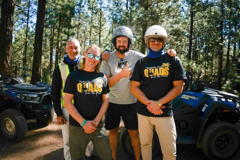 Tenerife: Coastal Sights to Woodland Heights Quad Tour - Practical Details and Booking Flexibility