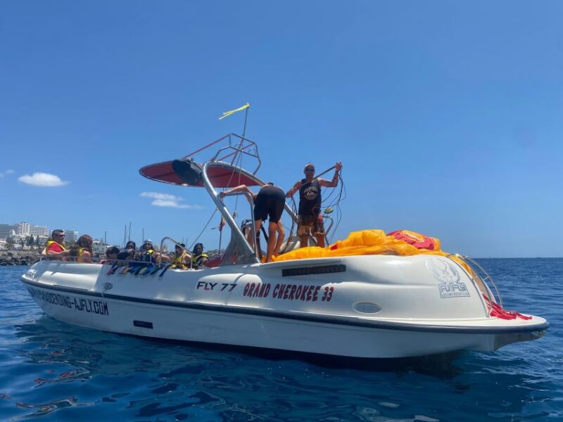 Tenerife Costa Adeje Parasailing - Tenerife Costa Adeje Parasailing: An Aerial Adventure with Stunning Coastal Views