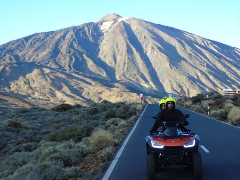 Tenerife Guide Quad Bike Tour Teide National Park - The Route from Vilaflor to Mount Teide