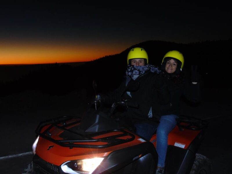 Tenerife Guide Quad Bike Tour Teide National Park - The Experience of Watching the Sunset