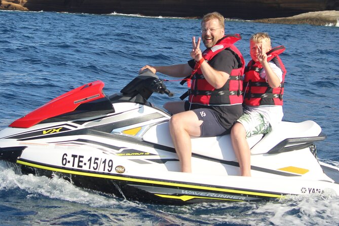 Tenerife : Jet Ski Tour with option for Quad Trip - The Route and Key Sites Explored by Jet Ski
