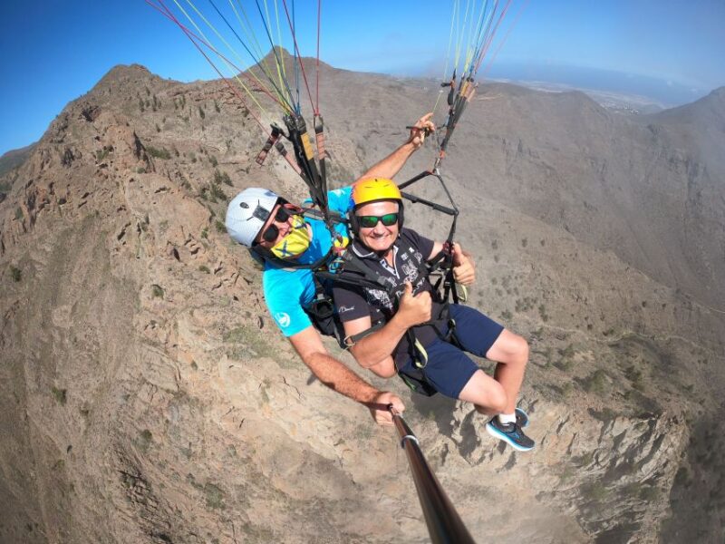 Tenerife: Paragliding with National Champion Paraglider - Optional Photo & Video Packages for Keepsake Memories