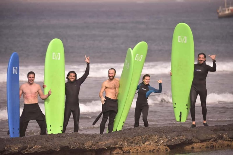 Tenerife / Playa de las Americas Surf lessons All levels - The Instructor’s Approach and Multilingual Support