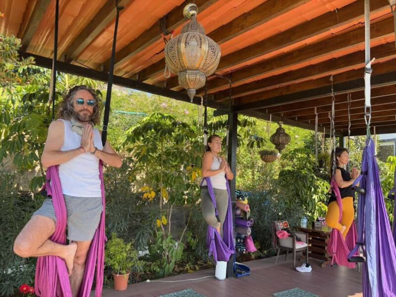 Tenerife: Private Aerial Yoga Class with Ocean Views - Tenerife: Private Aerial Yoga Class with Ocean Views