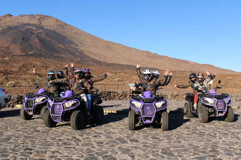 Tenerife: Quad Trip to the mount Teide with snack - What the Quad Bikes and Safety Gear Include