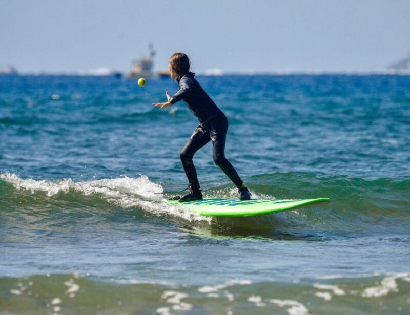Tenerife: Surfing Lesson for Kids in Las Americas - Key Points
