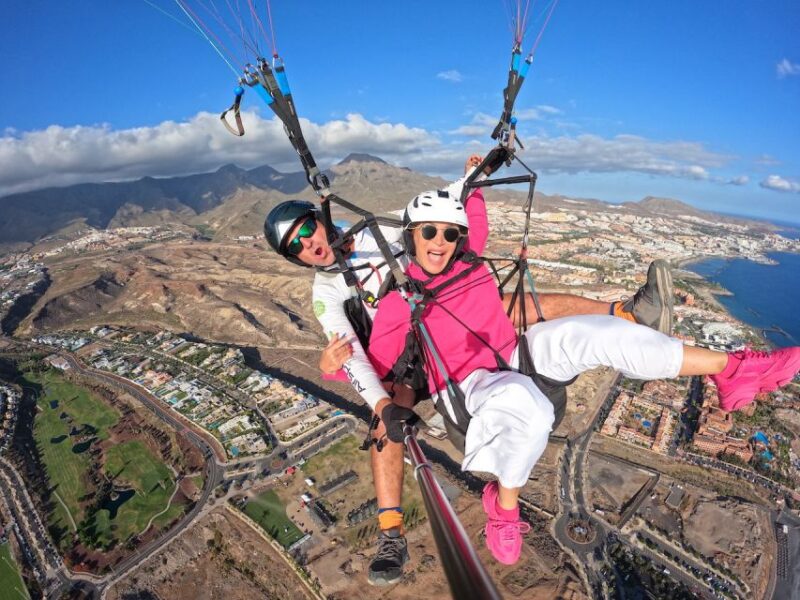 Tenerife: Tandem Paragliding Flight with pick up - Beautiful Views Over Tenerife’s Coastline