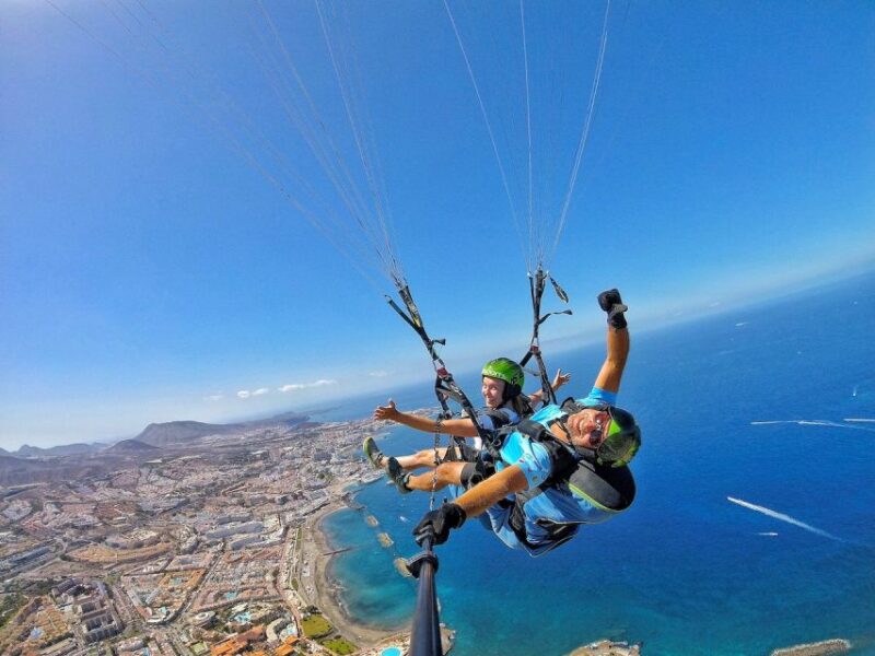 Tenerife: Tandem Paragliding Flight with pick up - Logistics: Pickup, Meeting, and Group Size