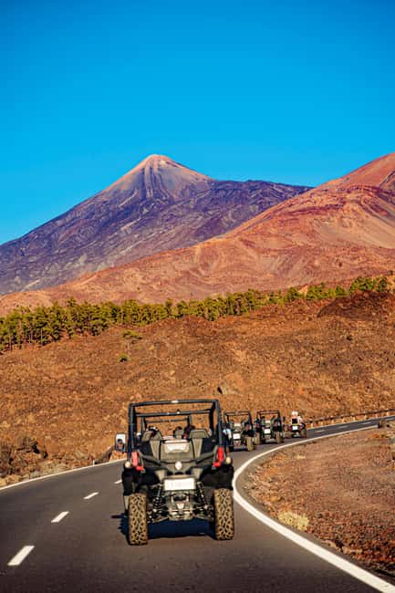Tenerife: Teide Mountain Buggy On-Road GuidedTour with drink - The Route and Terrain of the Buggy Tour