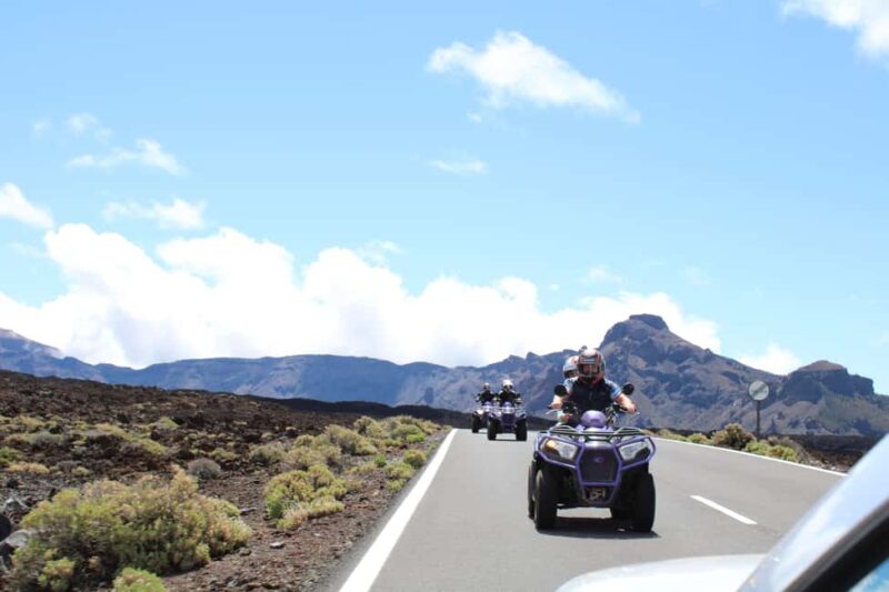 Tenerife: Teide Quad Trip (day/sunset) with a drink - Comfort and Safety Equipment Provided