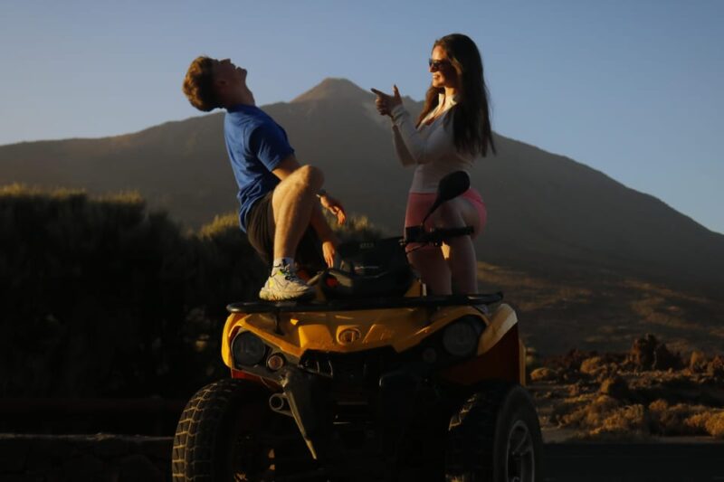 Tenerife: Teide Volcano Sunset Quad Bike Tour with Drinks - The Overall Experience: Fun, Scenic, and Well-Organized