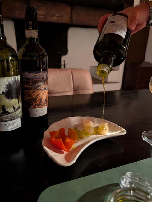 Tenuta Torriolo: EVO Oil Tasting in the province of Siena - Technical EVO Oil Tasting with Pairings