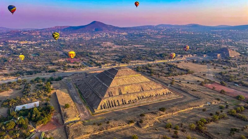 Teotihuacan: Private Balloon Flight with optional Transfer - Key Points