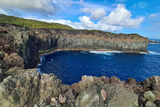 Terceira Island Highlights with Traditional Lunch - Overlooking Praia da Vitória from Miradouro do Facho