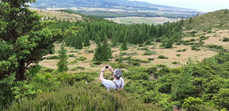 Terceira Island : Hiking Trail Rocha do Chambre - The Trail: From Biscoitos to Rocha do Chambre Views