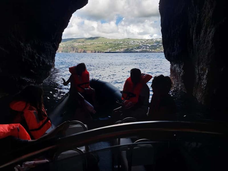 Terceira Island:Ilheus das Cabras -Boat Trip - Navigating Along Terceira’s Volcanic Coast