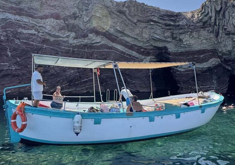 Terrasini: Full-day boat tour with aperitif and lunch - Discovering the Coastline of Terrasini from the Sea